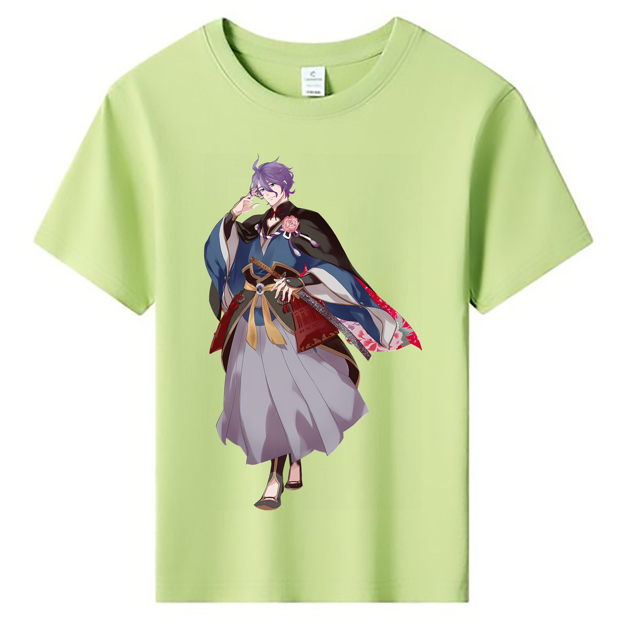 （画像用） 刀剣乱舞 Touken Ranbu 綿100％キッズTシャツ（フロントプリント）